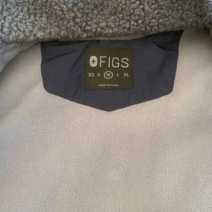 FIGS Sherpa jacket